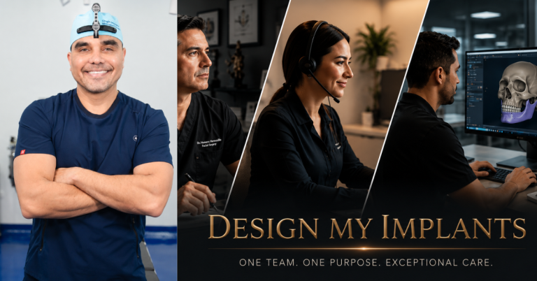 Design My Implants team member supporting Dr. Homero Hermosillo's patients